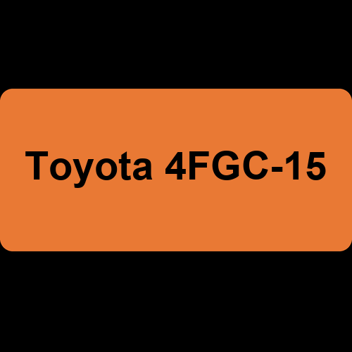 Toyota 4FGC-15